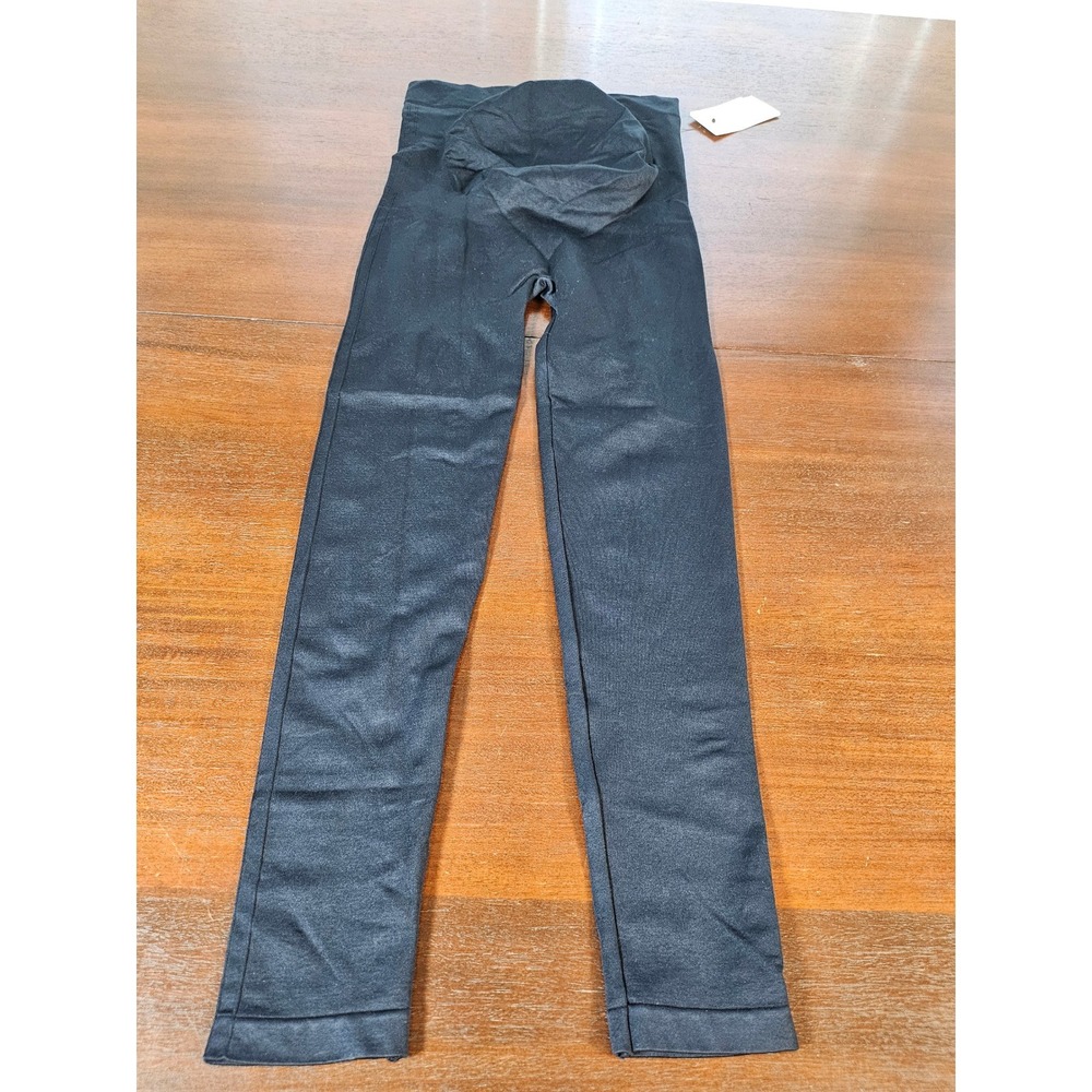 Blanqi Everyday Maternity Belly Support Leggings Navy Blue M18 Size Large NWT